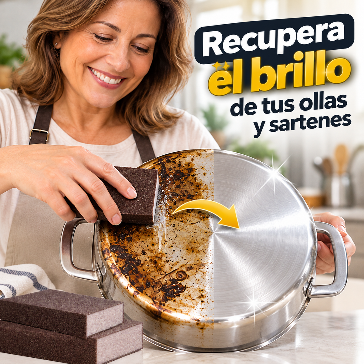 BrillaPro - Recupera el brillo de tus ollas