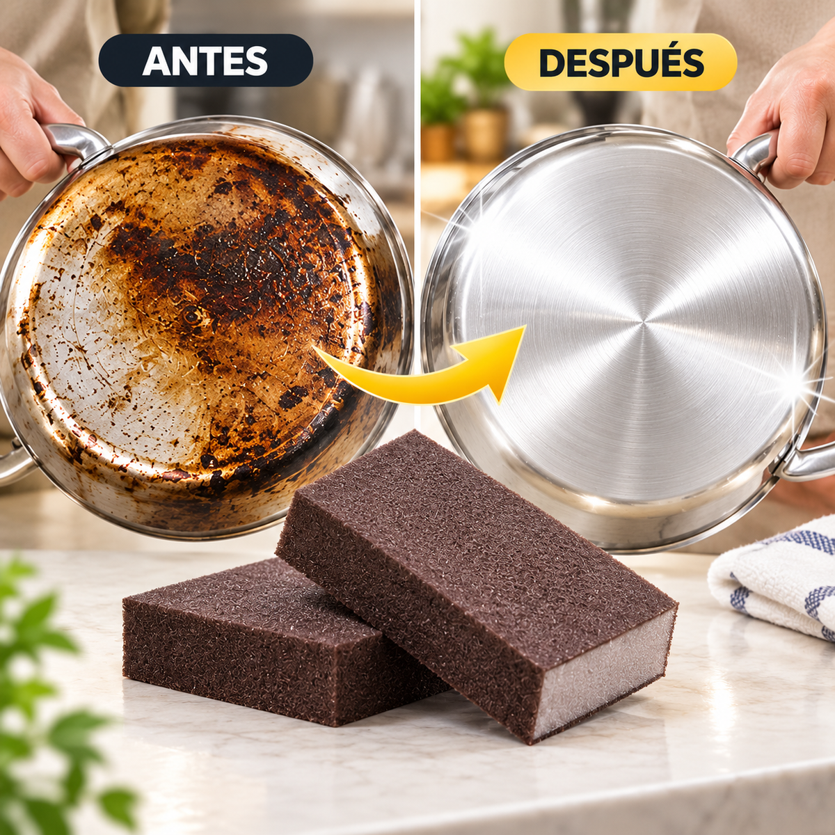 BrillaPro - Recupera el brillo de tus ollas