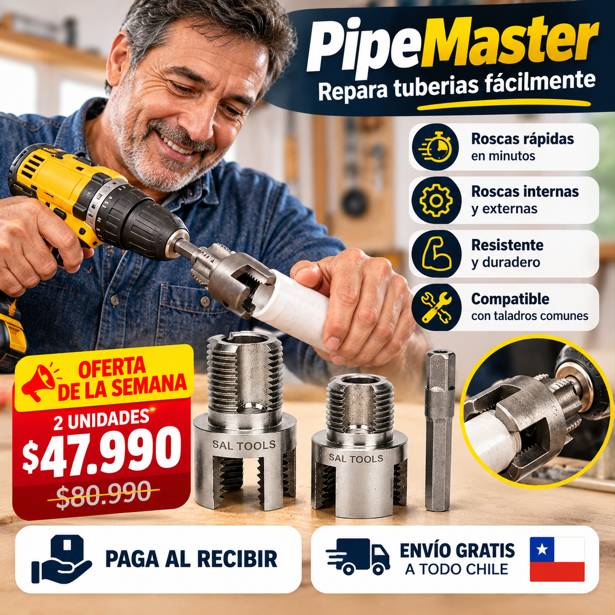 PipeMaster - Repara tuberías fácilmente