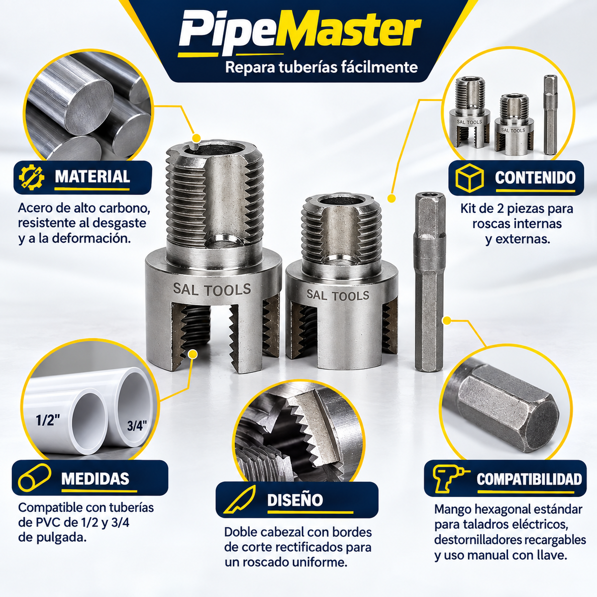 PipeMaster - Repara tuberías fácilmente