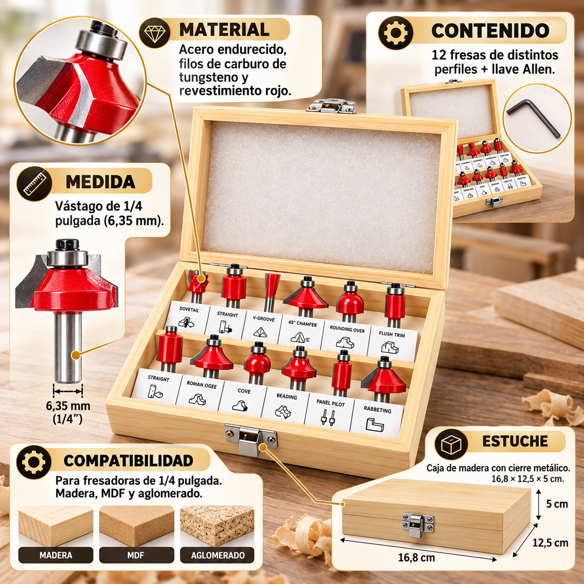 WoodMaster - Acabados de carpintero