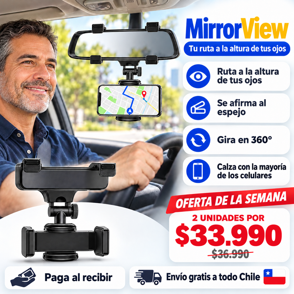 MirrorView® - Tu ruta a la altura de tus ojos