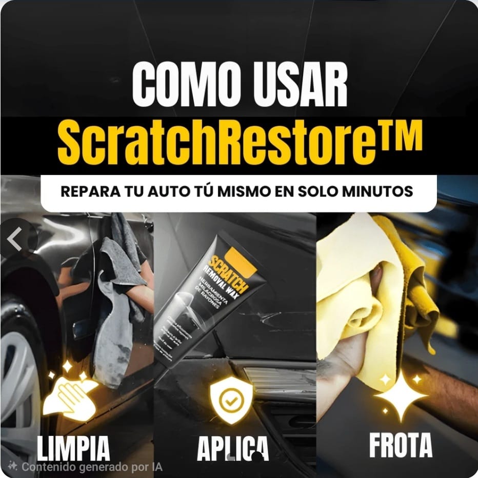 Reparador de Rayones Automóvil - ScratchRestore