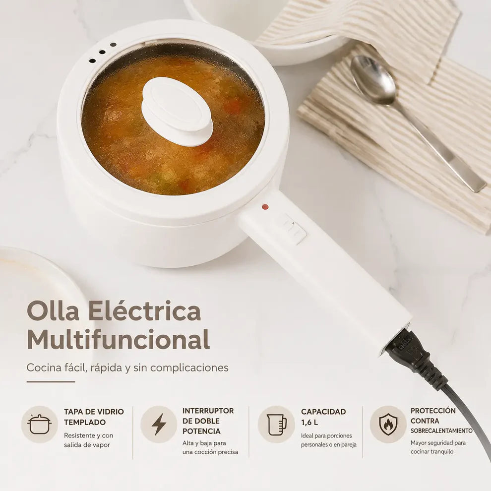 CocinaFácilPRO® - Saltea, hierve y cocina al vapor sin cambiar de olla.